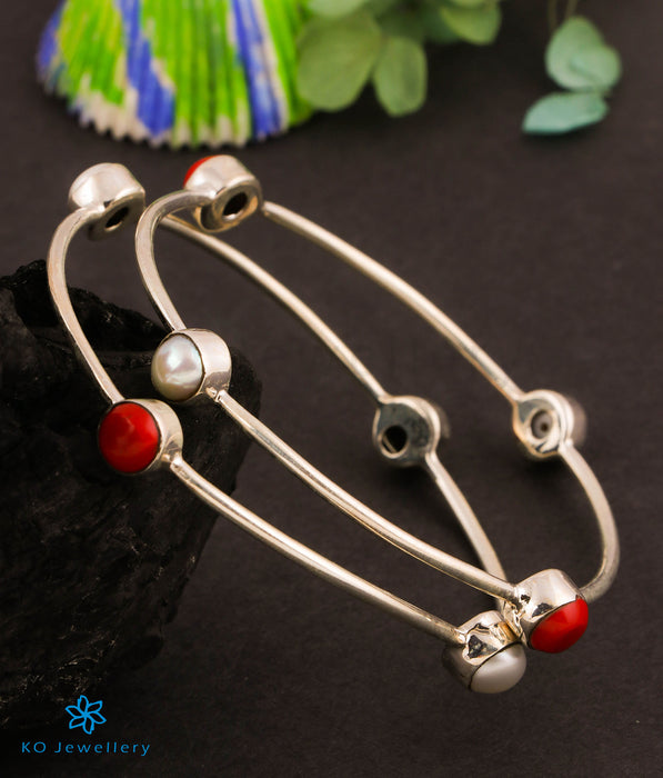 Sterling Silver Italian Red Coral Gemstone Chain Bracelet and Stud Ear – LB  Jewelry Designs